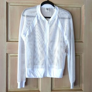 BECCA White mesh jacket